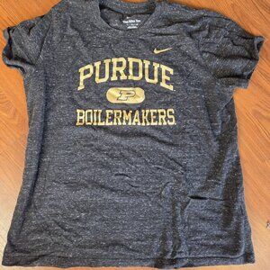 Grey Nike tee - Purdue University